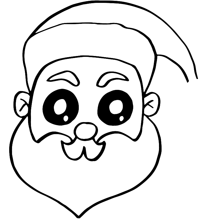 How to Draw a Cute Santa Claus | Easy Step by Step Drawing Guide